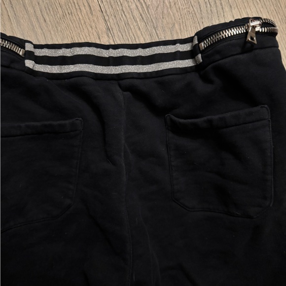 Men’s Balmain silver zipper black sweatpants - Picture 4 of 6